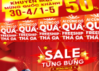 KHUYẾN MÃI KHỦNG MỪNG ĐẠI LỄ 30 - 4 VÀ 1 - 5