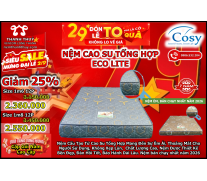 Nệm Cao Su Tổng Hợp Eco Lite