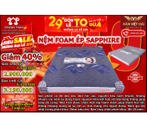 Nệm Foam Ép Cao Cấp Sapphire